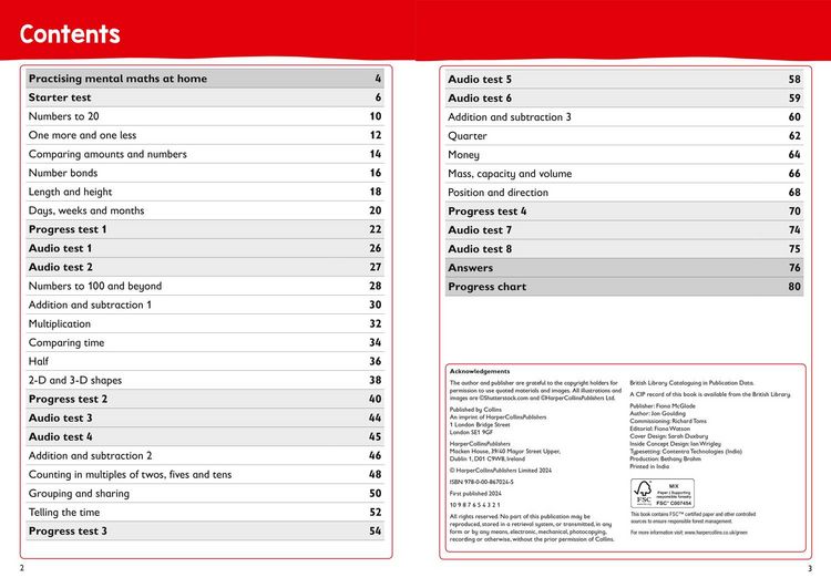Produktbild: YR 1 MENTAL MATHS TARGE_KS1 PR