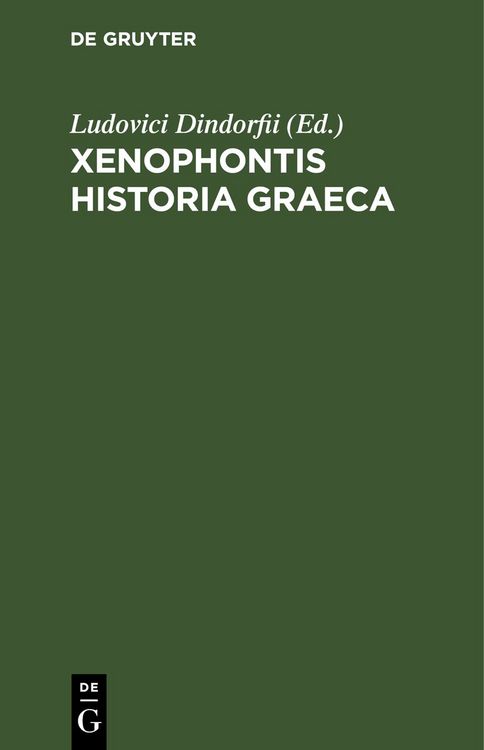 Produktbild: Xenophontis Historia Graeca