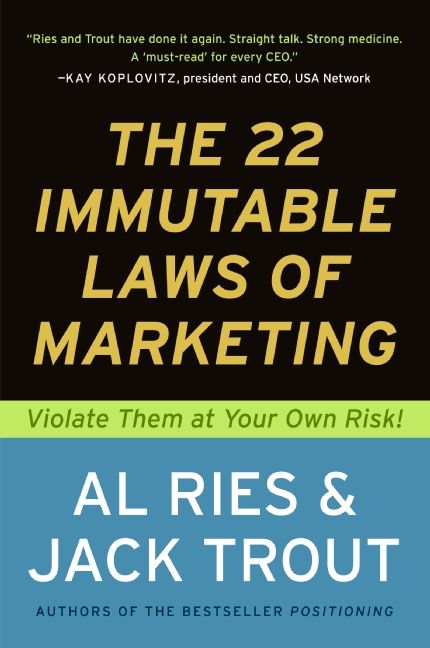 Produktbild: The 22 Immutable Laws of Marketing