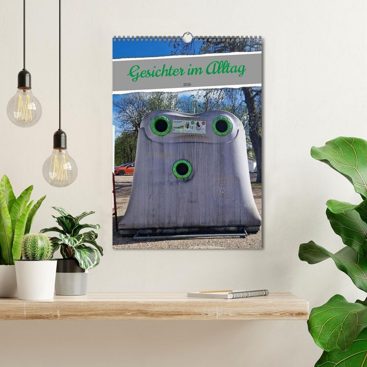 Produktbild: Gesichter im Alltag (Wandkalender 2026 DIN A3 hoch), CALVENDO Monatskalender