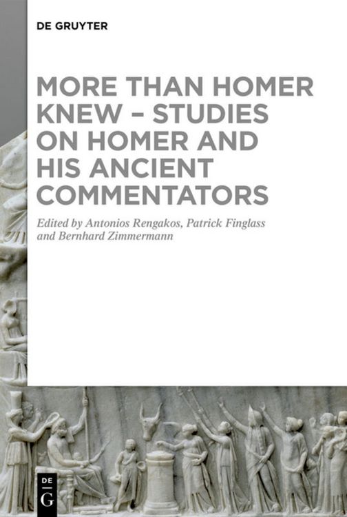 Produktbild: More than Homer Knew &ndash; Studies on Homer and His Ancient Commentators
