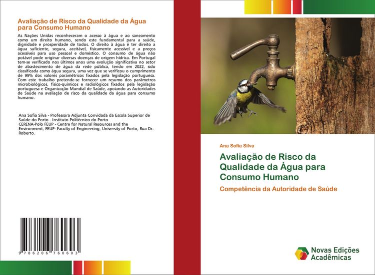 Produktbild: Avalia&ccedil;&atilde;o de Risco da Qualidade da &Aacute;gua para Consumo Humano