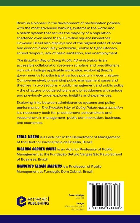 Produktbild: The Brazilian Way of Doing Public Administration