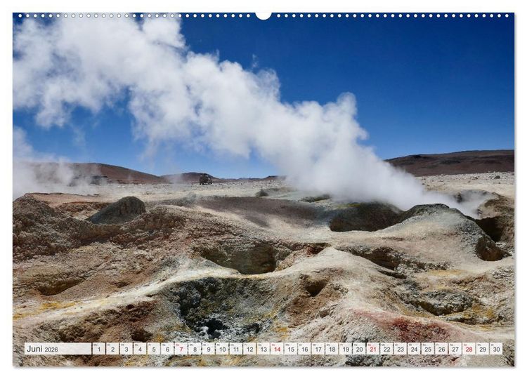 Produktbild: Bolivien - Unterwegs im Hochland (hochwertiger Premium Wandkalender 2026 DIN A2 quer), Kunstdruck in Hochglanz