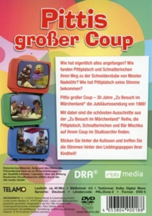 Produktbild: Unser Sandmännchen - Pitts großer Coup - 30 Jahre "Zu Besuch im Märchenland" - Jubiläumssendung