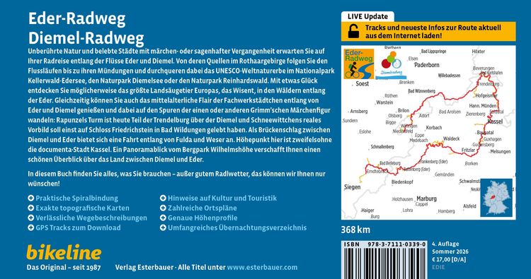 Produktbild: Eder-Radweg &bull; Diemel-Radweg