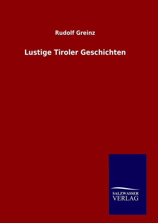 Produktbild: Lustige Tiroler Geschichten