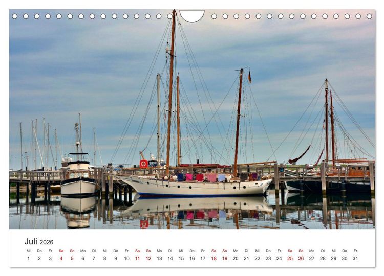Produktbild: Heiligenhafen immer wieder (Wandkalender 2026 DIN A4 quer), CALVENDO Monatskalender