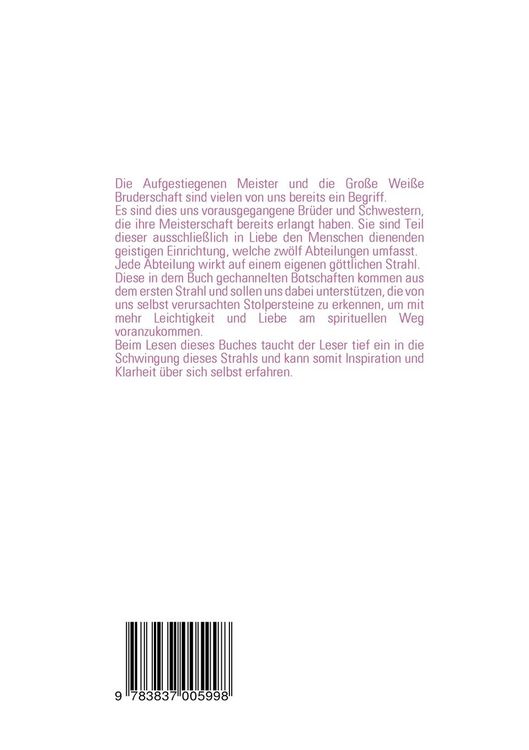 Produktbild: Wissenswertes der Meister des ersten göttlichen Strahls