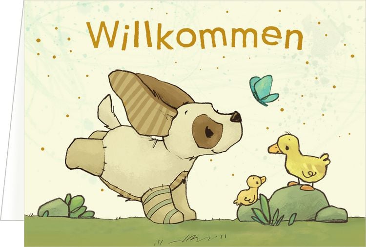 Produktbild: Mini-Gru&szlig;karten &ndash; Willkommen