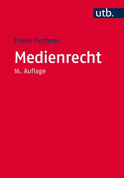 Produktbild: Medienrecht