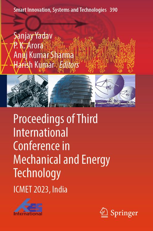 Produktbild: Proceedings of Third International Conference in Mechanical and Energy Technology
