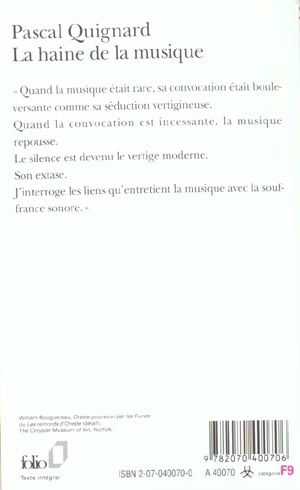 Produktbild: Haine de La Musique