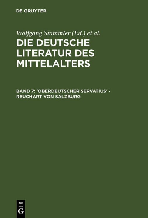 Produktbild: 'Oberdeutscher Servatius' - Reuchart von Salzburg