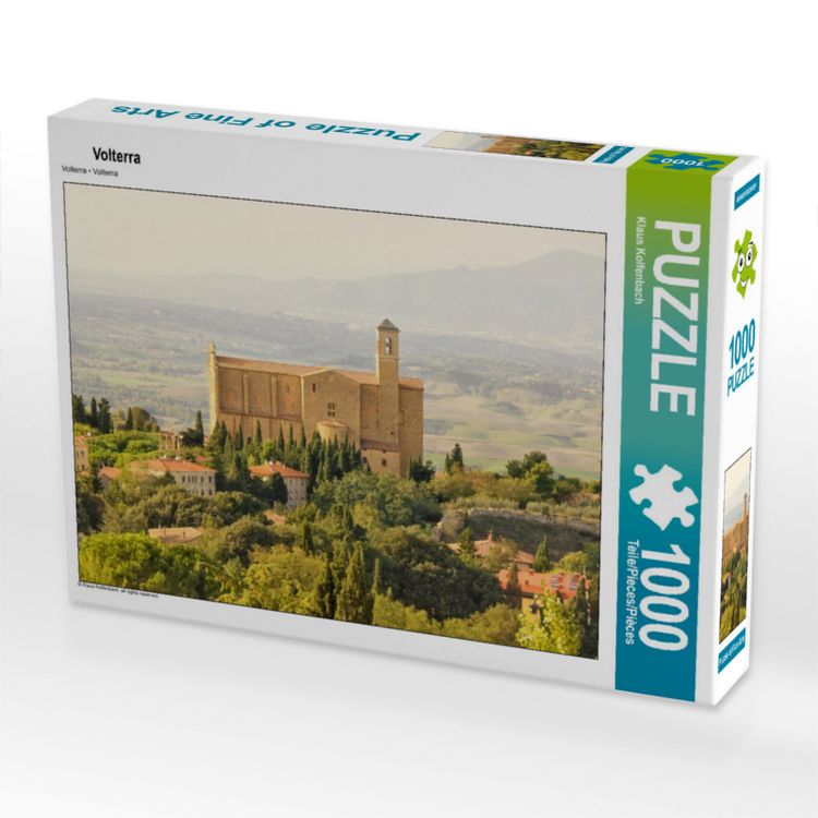 Produktbild: CALVENDO Puzzle Volterra | 1000 Teile Lege-Gr&ouml;&szlig;e 64x48cm Foto-Puzzle f&uuml;r gl&uuml;ckliche Stunden