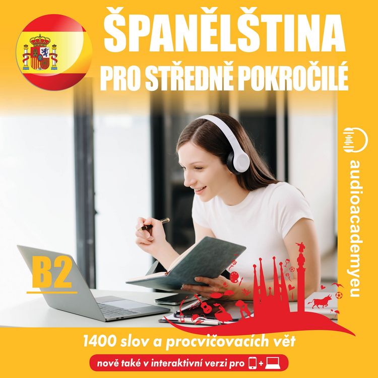 Produktbild: &Scaron;paněl&scaron;tina pro středně pokročil&eacute; B2