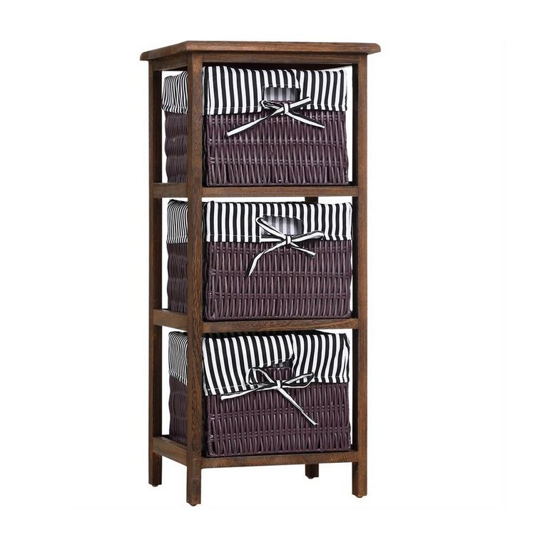Produktbild: HTI-Living Regalkommode Mia braun Regalkommode Mia braun