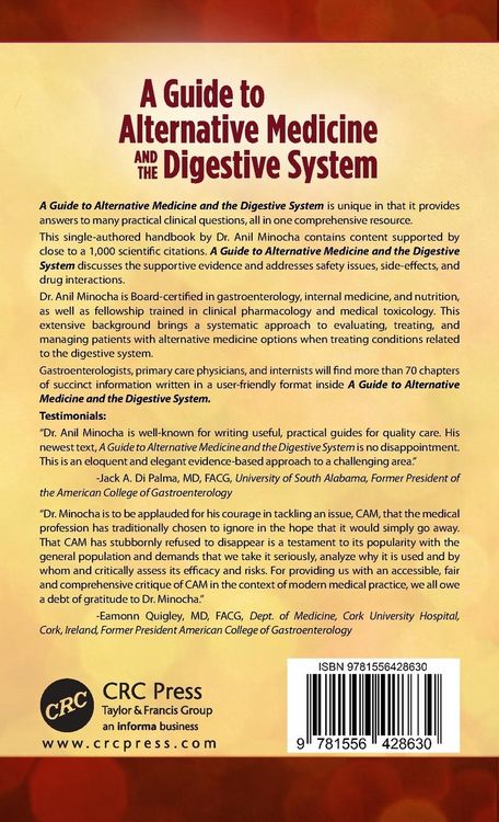Produktbild: A Guide to Alternative Medicine and the Digestive System