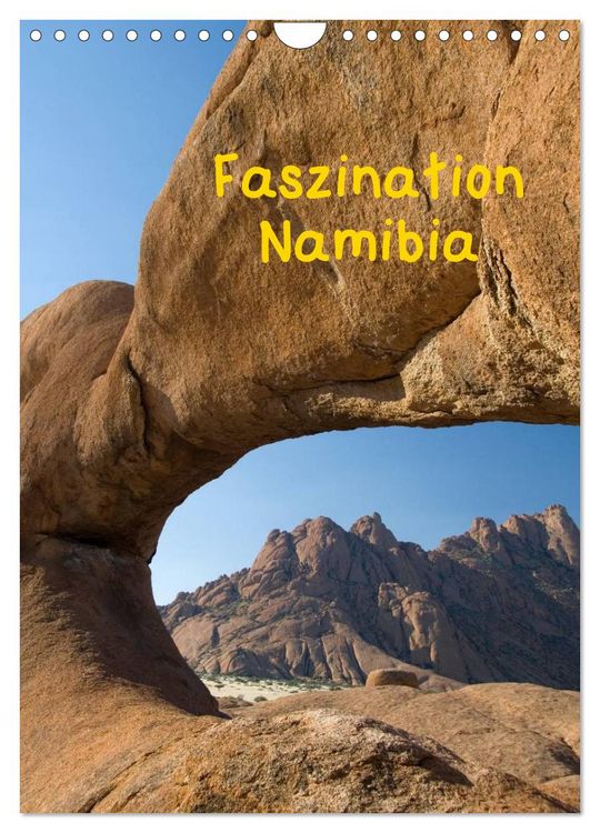 Produktbild: Faszination Namibia (Wandkalender 2026 DIN A4 hoch), CALVENDO Monatskalender