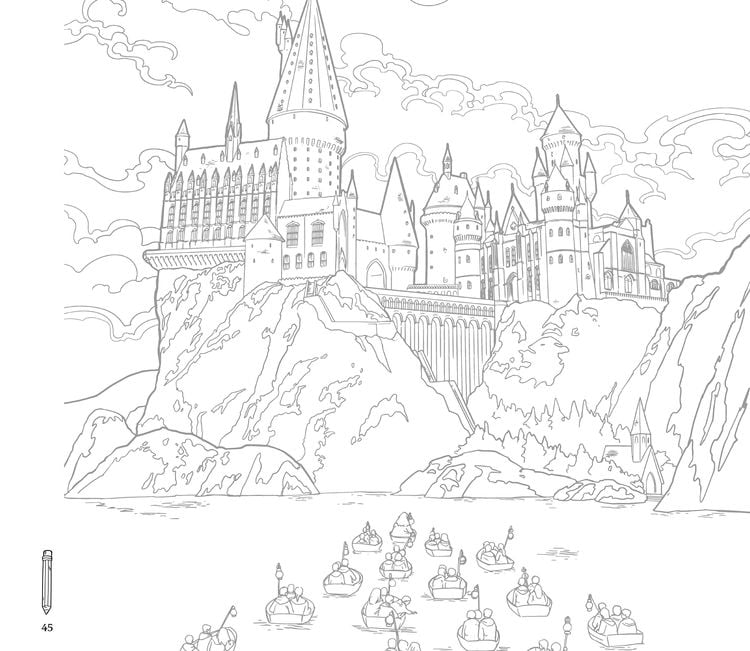 Produktbild: Aus den Filmen zu Harry Potter: Magischer Wasserzauber - Bring Farbe in die Zauberwelt!