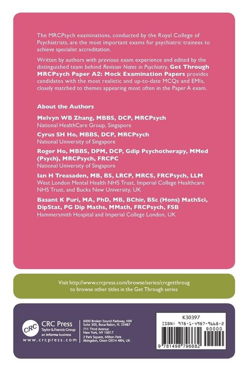 Produktbild: Get Through MRCPsych Paper A2