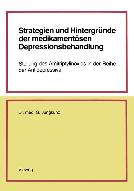 Produktbild: Strategien und Hintergr&uuml;nde der medikament&ouml;sen Depressionsbehandlung