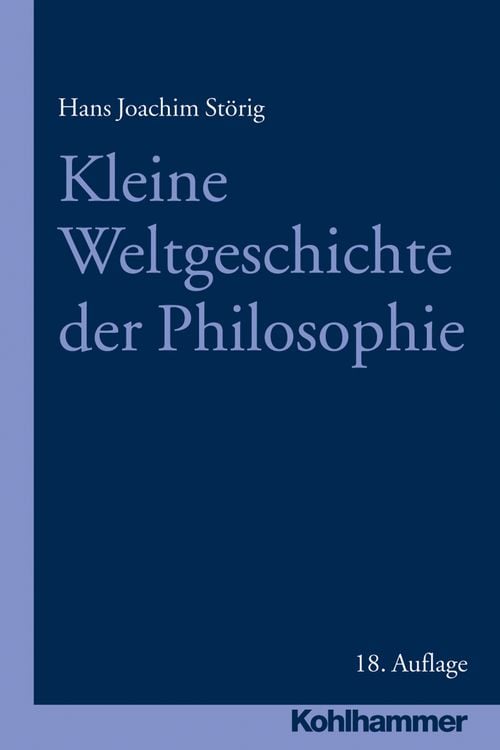 Produktbild: Kleine Weltgeschichte der Philosophie