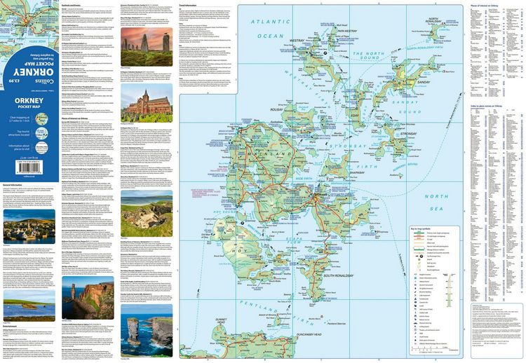 Produktbild: Orkney Pocket Map