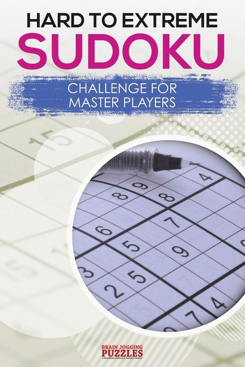 Produktbild: Hard to Extreme Sodoku Challenge for Master Players
