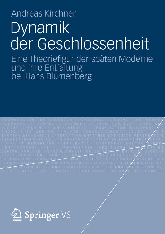 Produktbild: Dynamik der Geschlossenheit