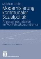 Produktbild: Modernisierung kommunaler Sozialpolitik