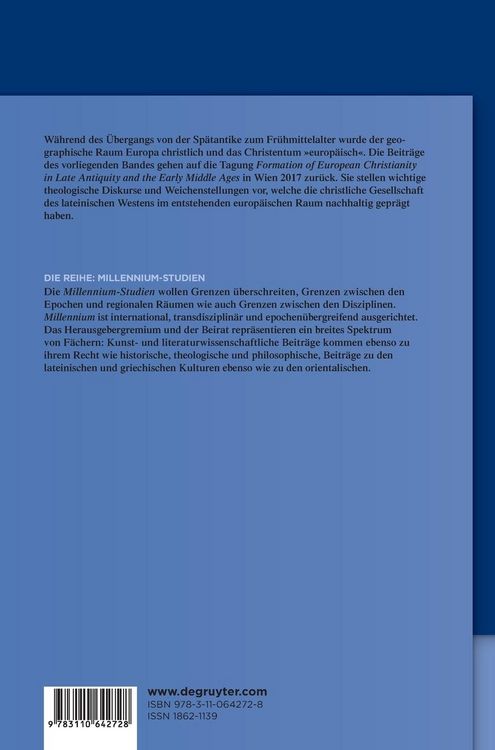 Produktbild: Das Christentum im frühen Europa