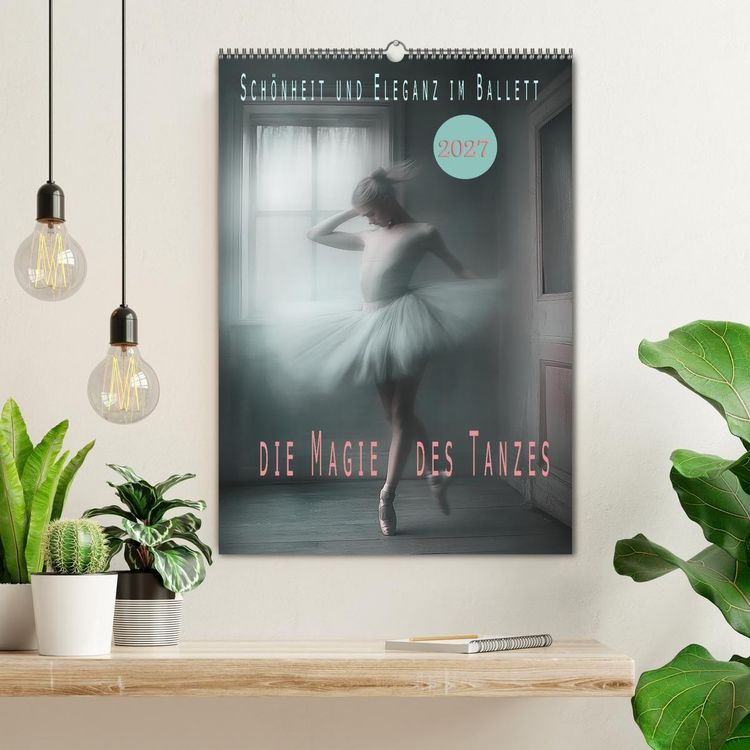Produktbild: Sch&ouml;nheit und Eleganz im Ballett (Wandkalender 2027 DIN A2 hoch), CALVENDO Monatskalender