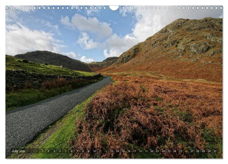 Produktbild: Wild Beauty of Cumbria (Wall Calendar 2026 DIN A3 landscape), CALVENDO 12 Month Wall Calendar