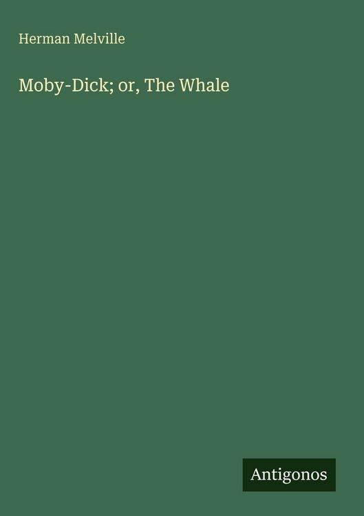 Produktbild: Moby-Dick; or, The Whale