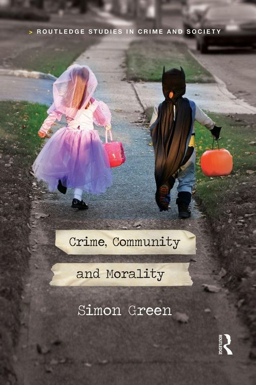 Produktbild: Crime, Community and Morality