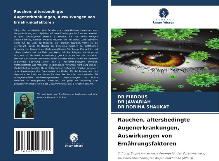 Produktbild: Rauchen, altersbedingte Augenerkrankungen, Auswirkungen von Ern&auml;hrungsfaktoren