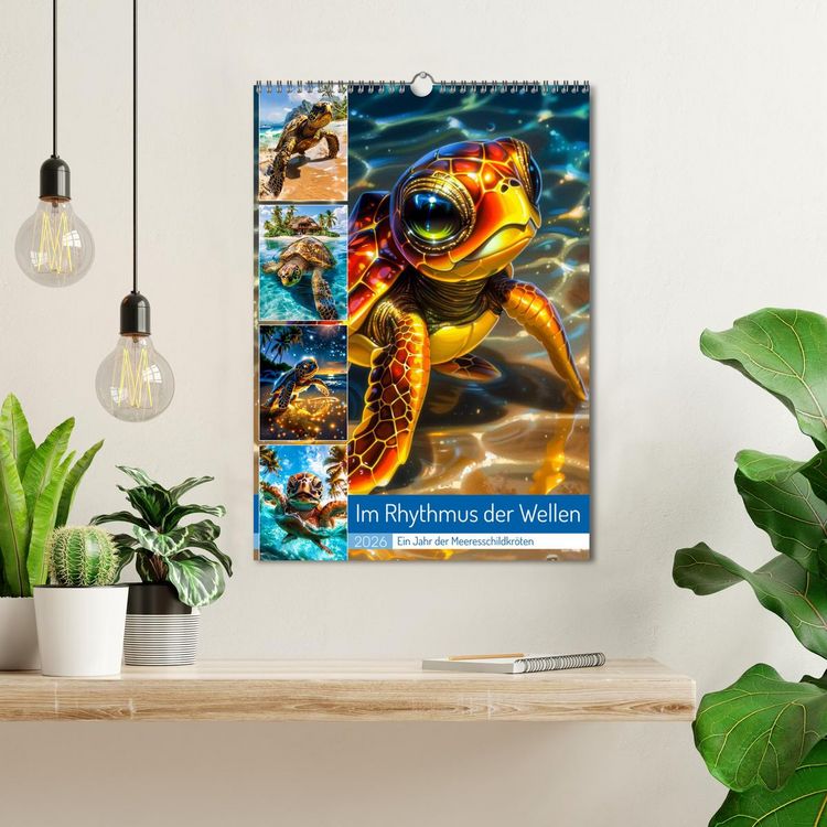 Produktbild: Im Rhythmus der Wellen (Wandkalender 2026 DIN A3 hoch), CALVENDO Monatskalender