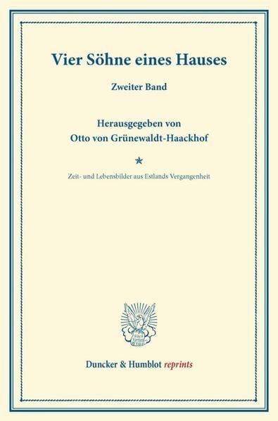 Produktbild: Vier S&ouml;hne eines Hauses.