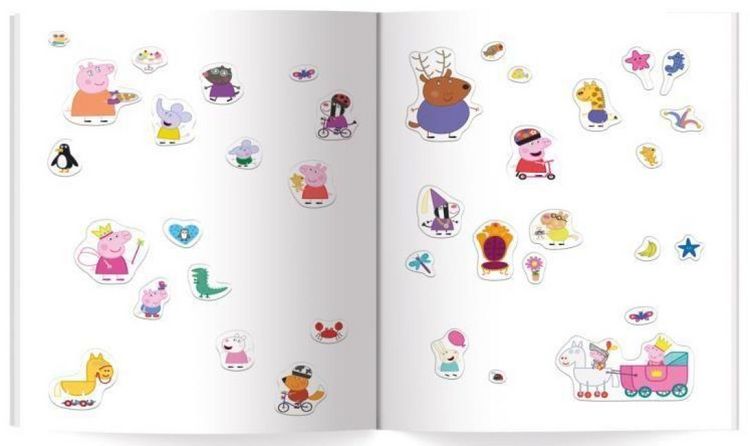 Produktbild: Peppa Pig Mein Stickeralbum mit 100 Peppa Wutz Stickern