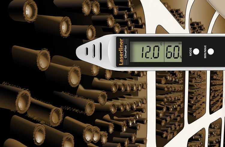 Produktbild: Laserliner ClimaPilot Luftfeuchtigkeits- und Temperaturdatenlogger