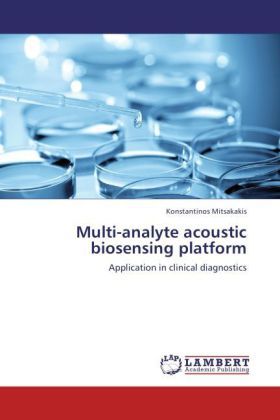 Produktbild: Mitsakakis, K: Multi-analyte acoustic biosensing platform