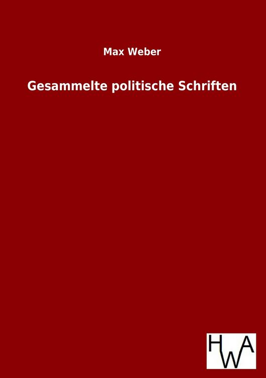 Produktbild: Gesammelte politische Schriften