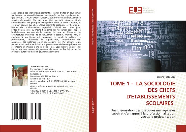 Produktbild: Tome 1 - La Sociologie des Chefs D'etablissements Scolaires