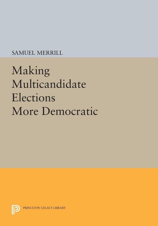 Produktbild: Making Multicandidate Elections More Democratic