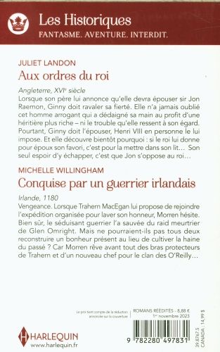 Produktbild: Aux ordres du roi. Conquise par un guerrier irlandais