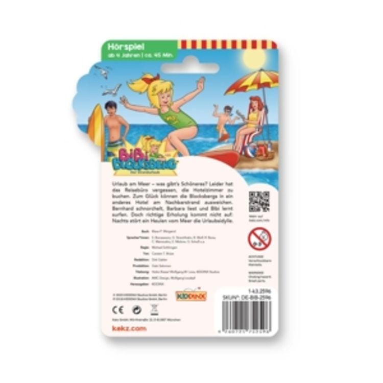 Produktbild: Bibi Blocksberg - Strandurlaub, 1 Audio-Chip