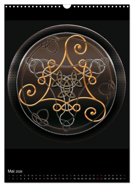 Produktbild: Keltische Art (Wandkalender 2026 DIN A3 hoch), CALVENDO Monatskalender