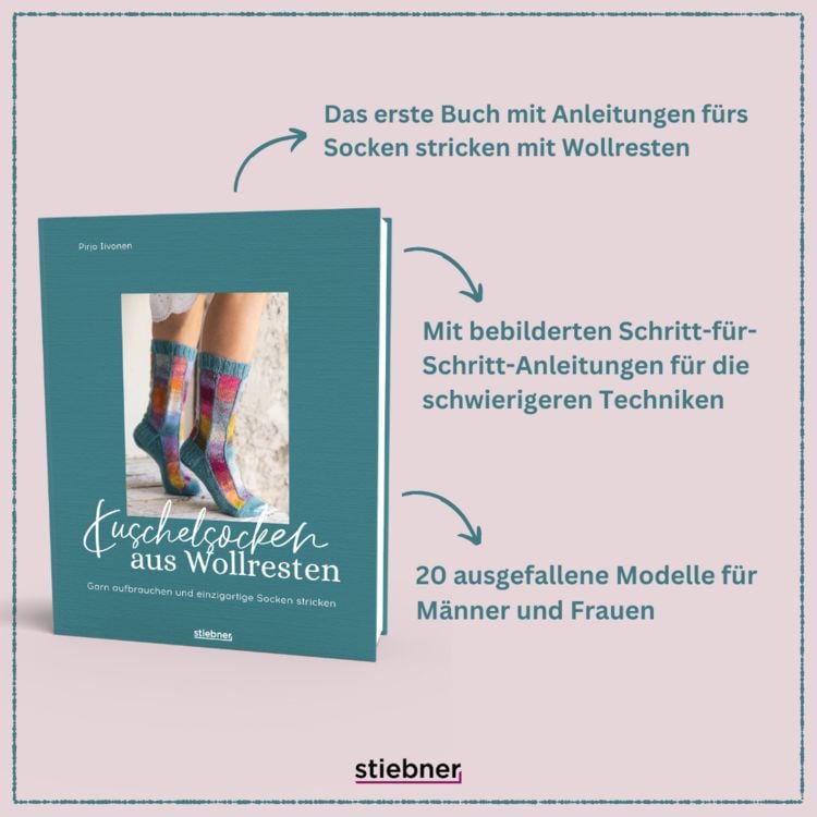 Produktbild: Kuschelsocken aus Wollresten