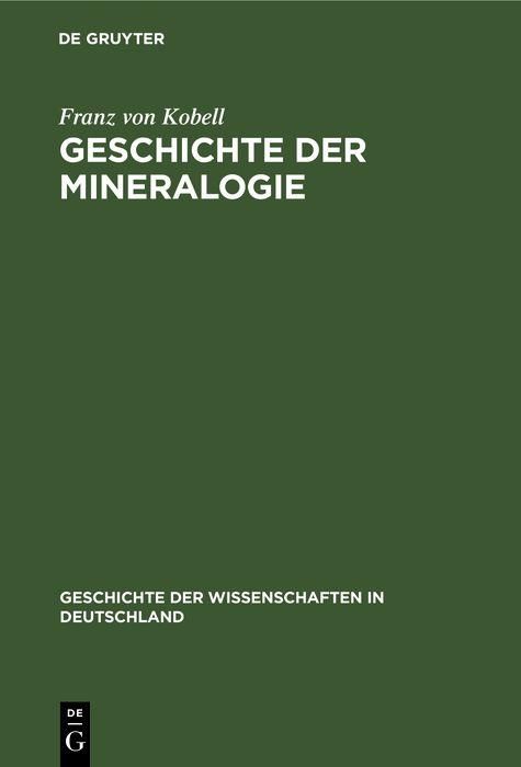Produktbild: Geschichte der Mineralogie